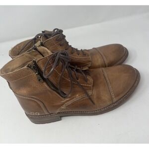 Bed/Stu Boots Women's 10 Distressed Brown Cobbler Series Bonnie II Adobe
